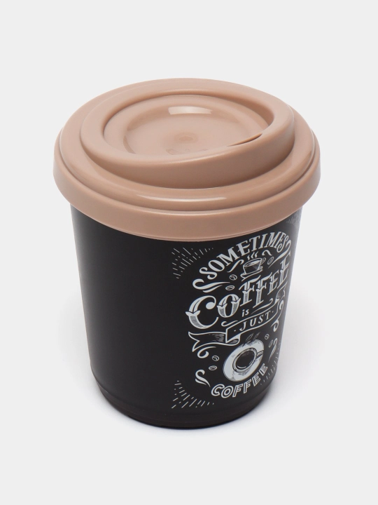 Termal stakan, ikki qoplamli, ichimliklar uchun, 300-400 ml