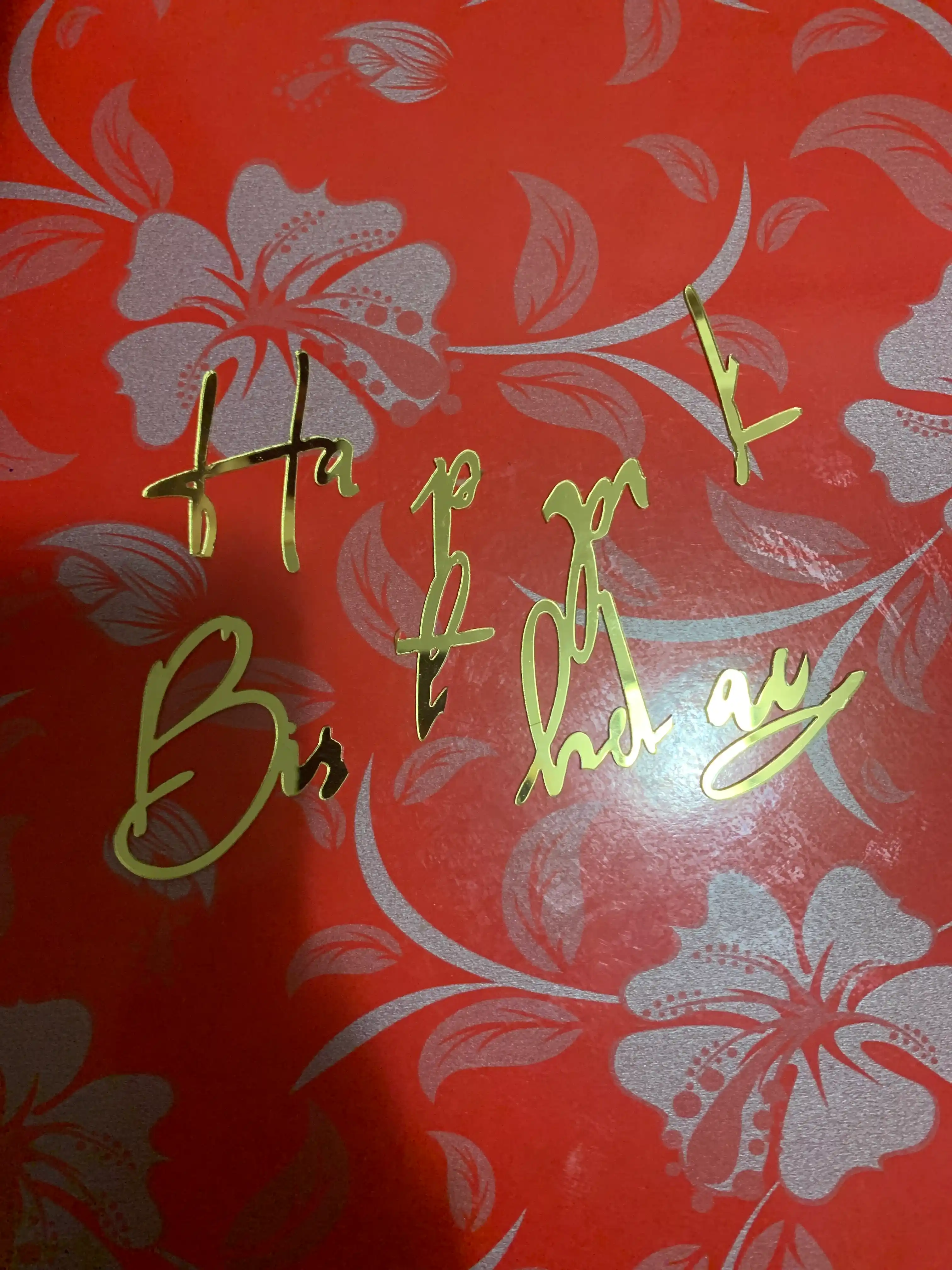 Топперы для украшения торта, надпись Happy Birthday, 42 вида