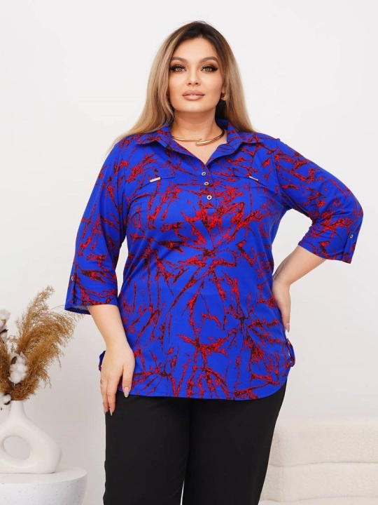 Bluzka bambuk, katta o'lchamlari 50-60