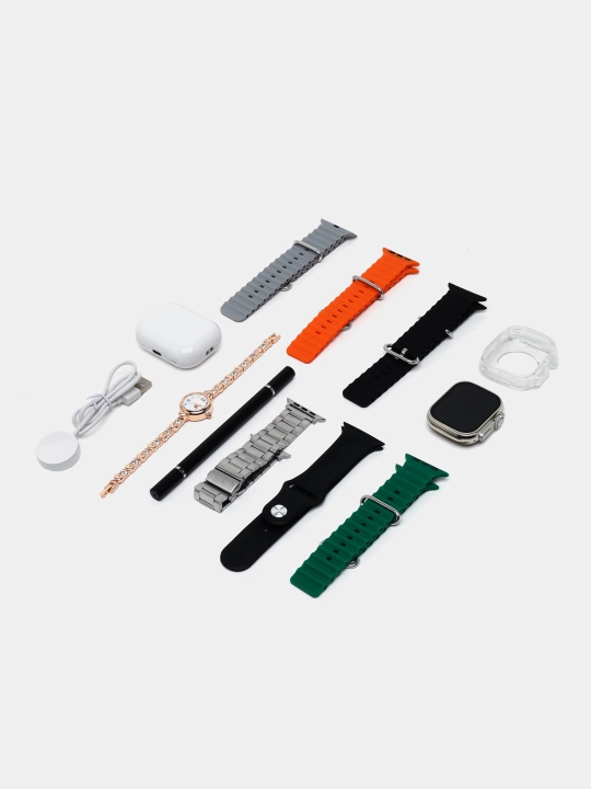 Smart Watch 12 + 2 + 2 birgalikda, Y50, Ultra, Y50, iPhone va Android uchun