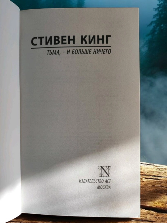 Тьма, - и больше ничего. Кинг Стивен