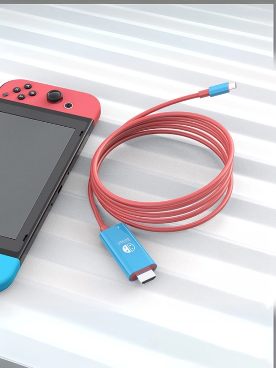 Кабель Type-C на HDMI 2 метра с дизайном Nintendo - 