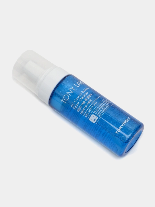 Корейская пенка для умывания LAB AC CONTROL TONYMOLY, ACNE FOAM и L BUBBLE FOAM, 150 мл