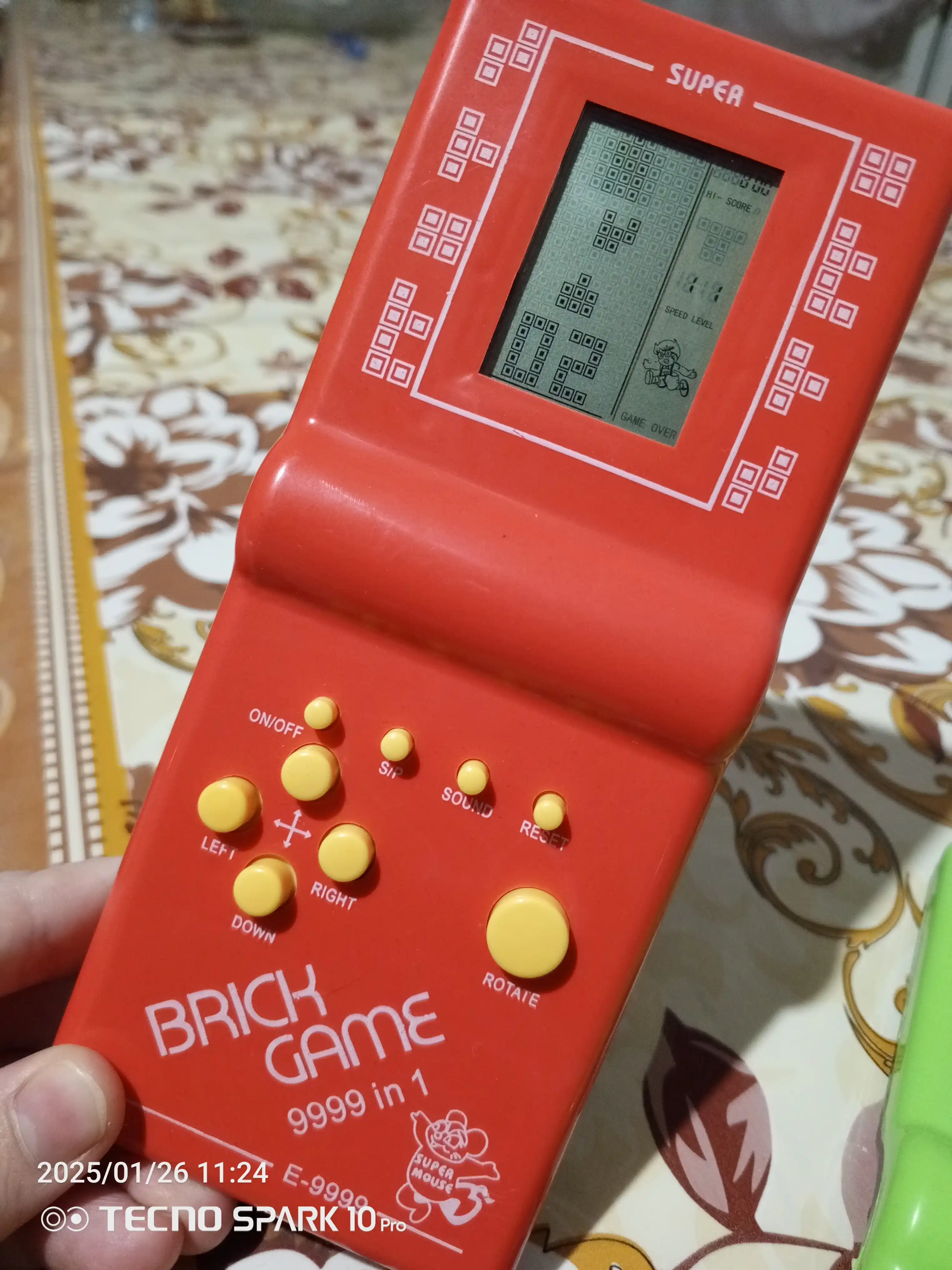 Klassik tetris Brick Game, elektron boshqotirma o'yini