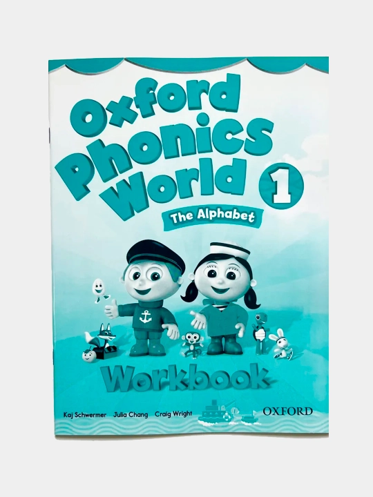 Комплект Oxford Phonics World.  Student Book + Workbook + CD. Schwermer Kaj