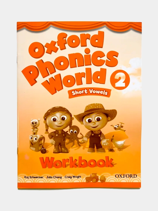 Комплект Oxford Phonics World.  Student Book + Workbook + CD. Schwermer Kaj