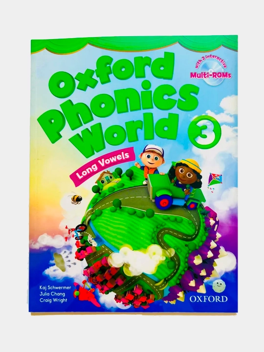 Комплект Oxford Phonics World.  Student Book + Workbook + CD. Schwermer Kaj
