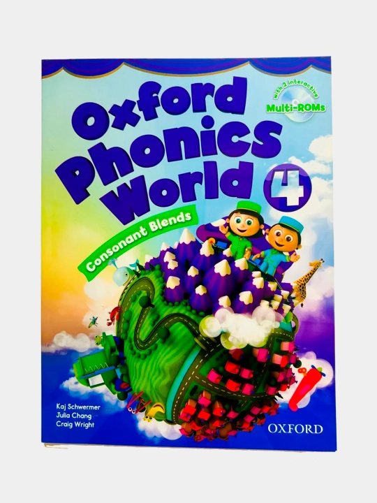 Комплект Oxford Phonics World.  Student Book + Workbook + CD. Schwermer Kaj