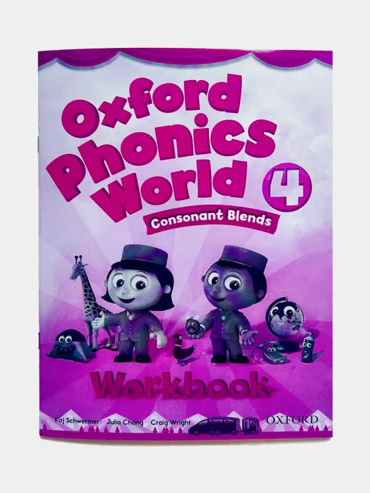 Комплект Oxford Phonics World.  Student Book + Workbook + CD. Schwermer Kaj