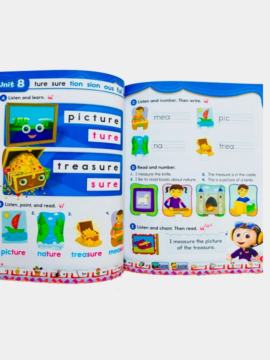 Комплект Oxford Phonics World.  Student Book + Workbook + CD. Schwermer Kaj