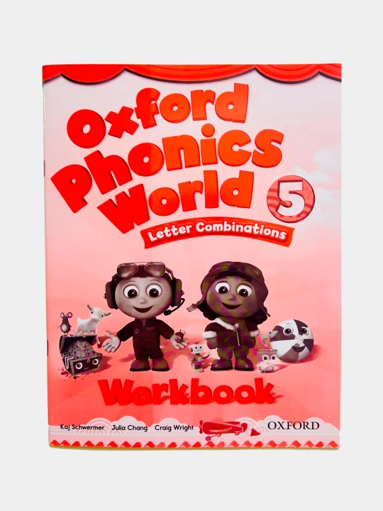 Комплект Oxford Phonics World.  Student Book + Workbook + CD. Schwermer Kaj