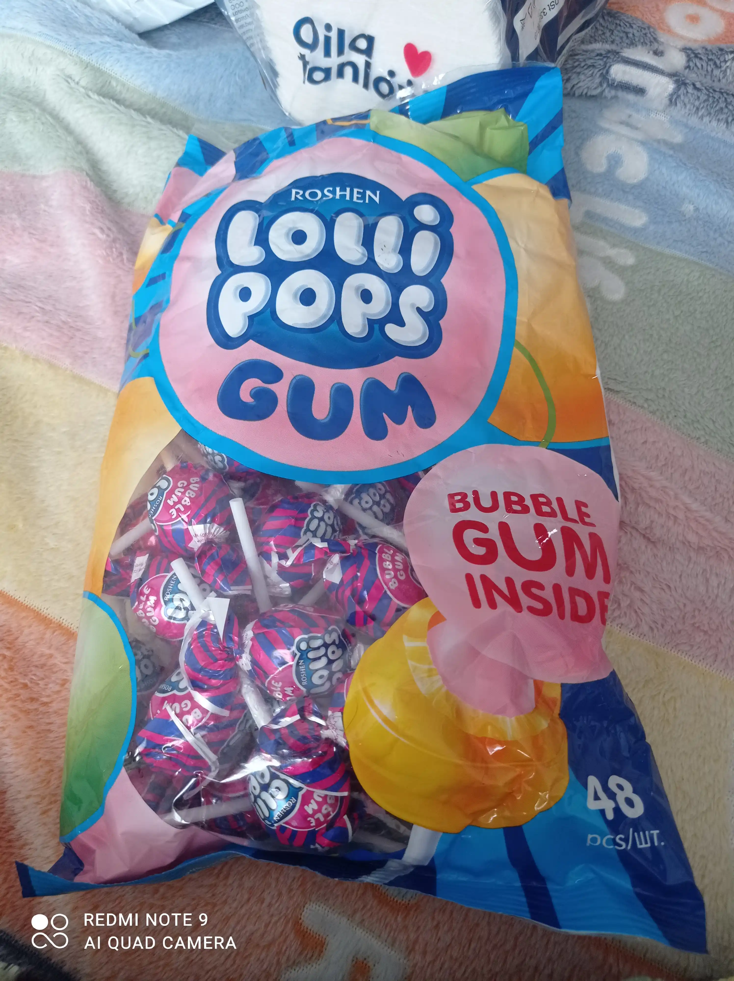 Candy Roshen Lolipops Cola, 900 g