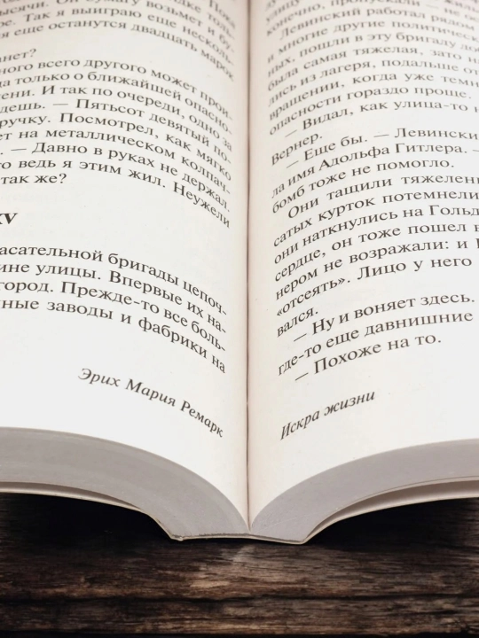 Искра жизни, Эрих Мария Ремарк