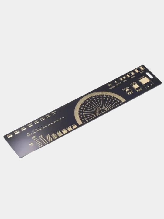 Radiohavaskorlar uchun PCB Ruler 20 sm, SMD, AWG, footprintlar va sxemalar olchovi