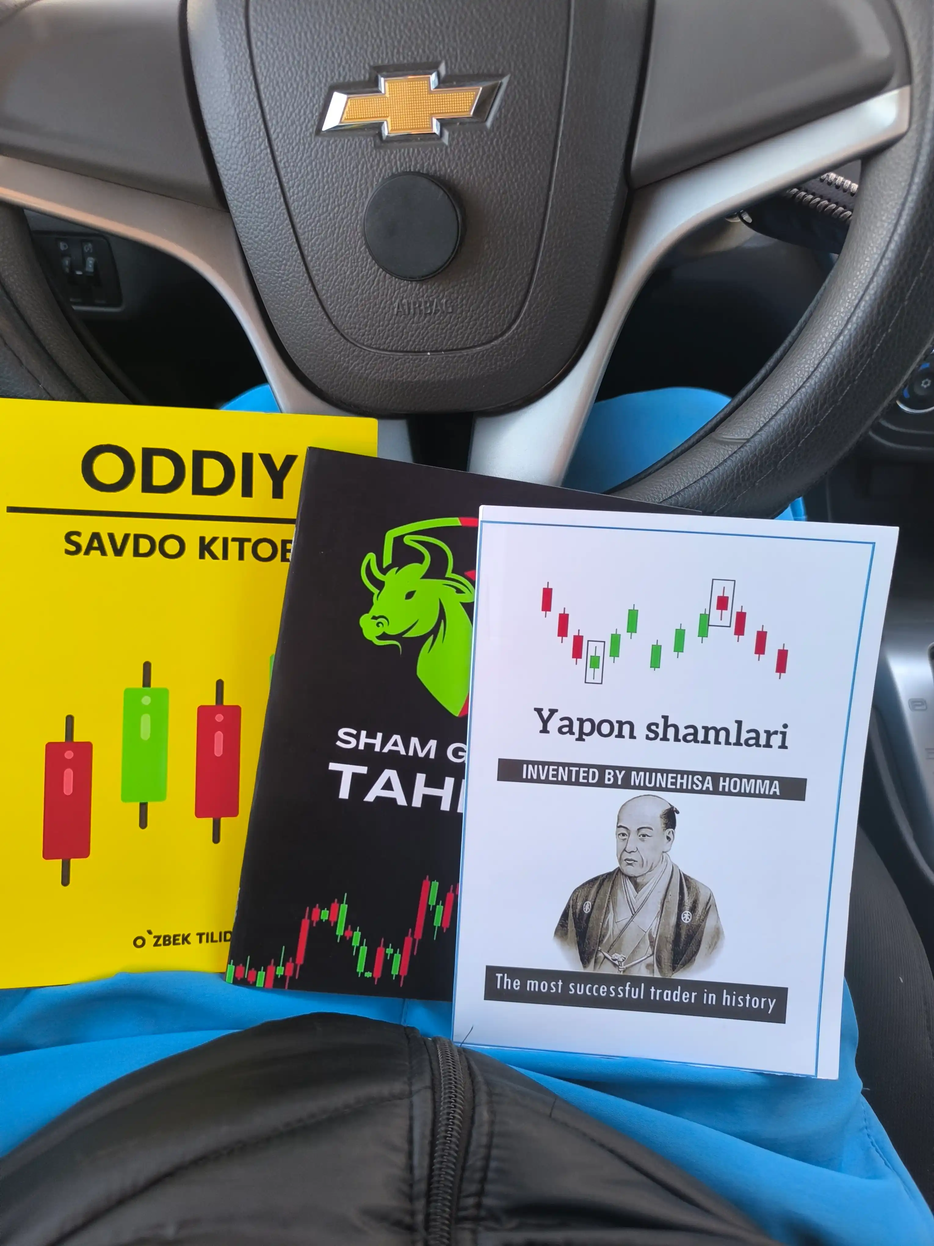 Yapon shamlari, grafik va texnik tahlil, kitoblar jamlanmasi