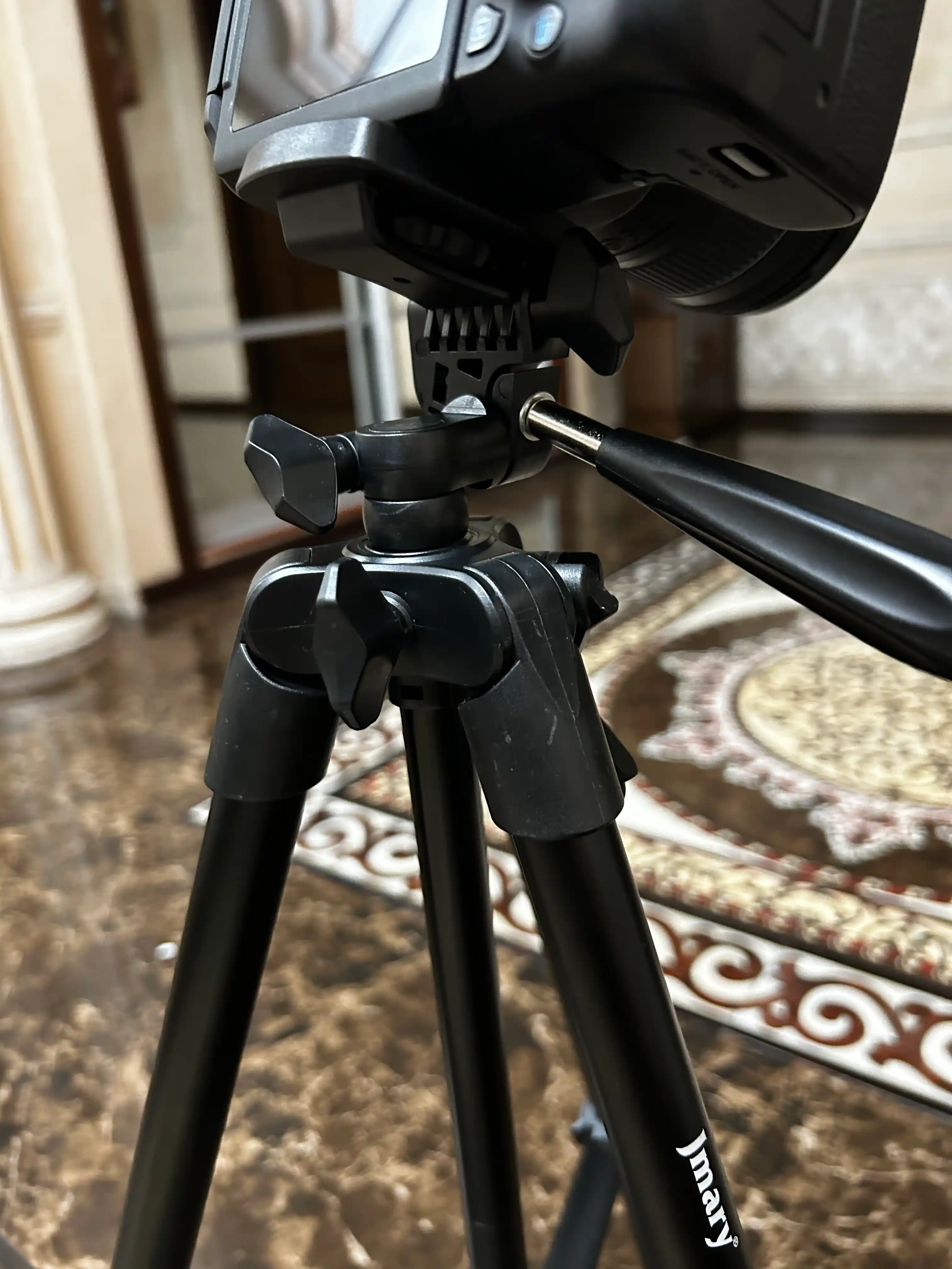 Professional shtativ, Jmary KP-2205, telefon va fotoapparat uchun, 134 cm