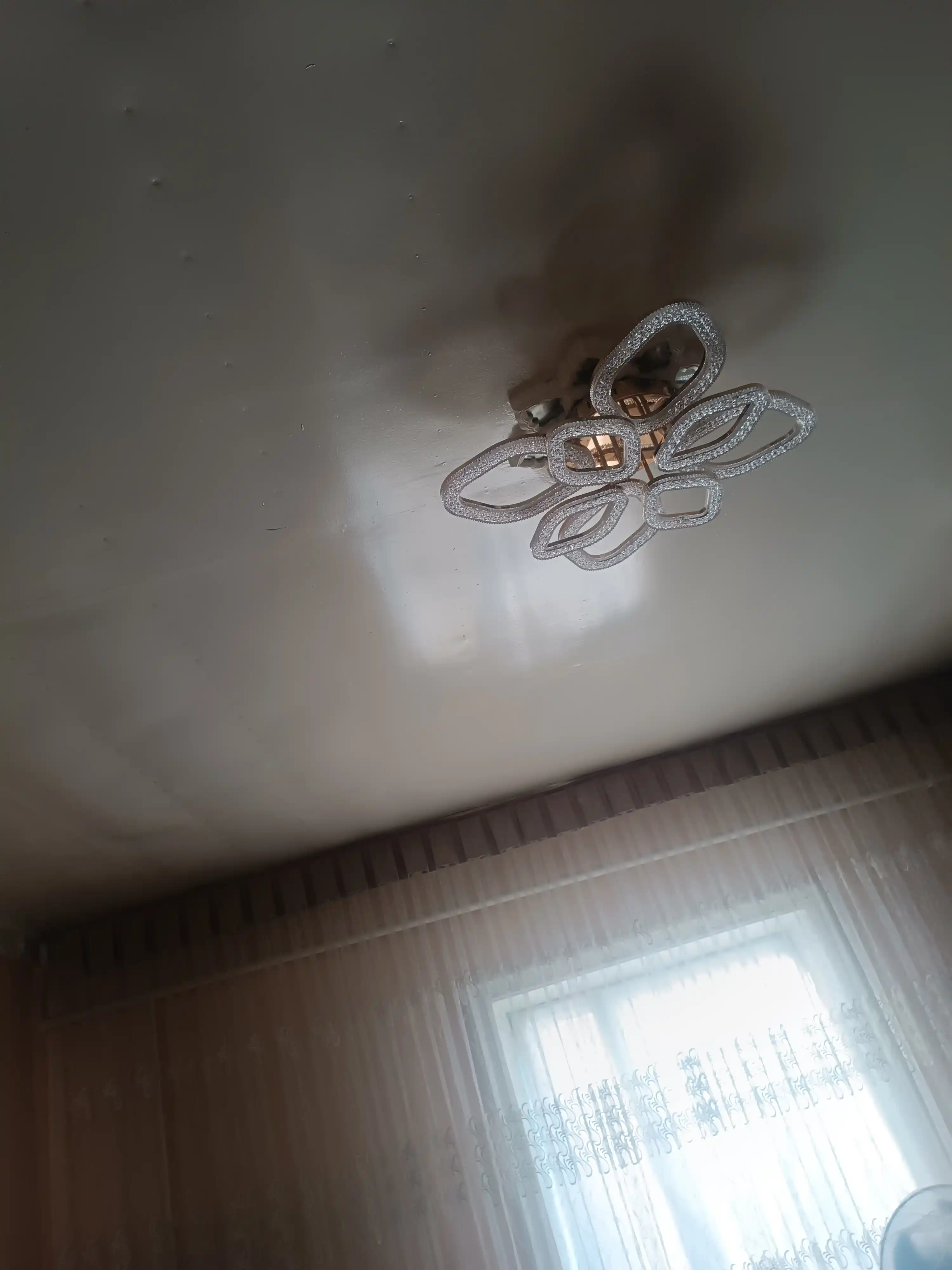 LED shift qandil, pultli yorug‘lik diodli qandil, 3 rejimli, kristalli, oshxona uchun