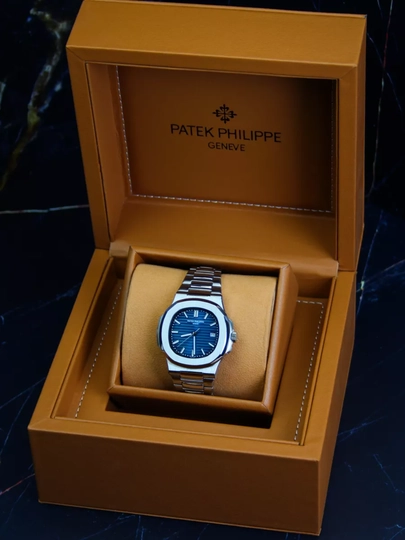 Мужские часы Patek Philippe — THEPRIM-400W006-СИНИЙ