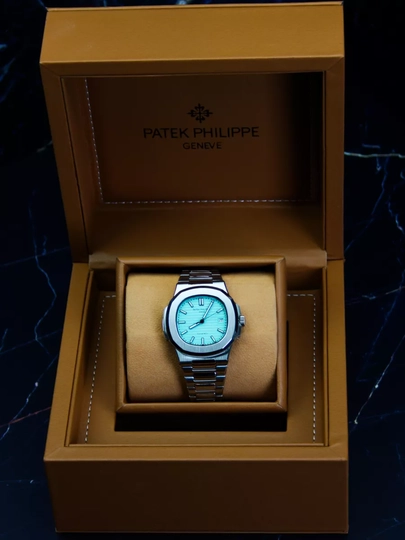 Мужские часы Patek Philippe — THEPRIM-400W006-БИРЮЗ