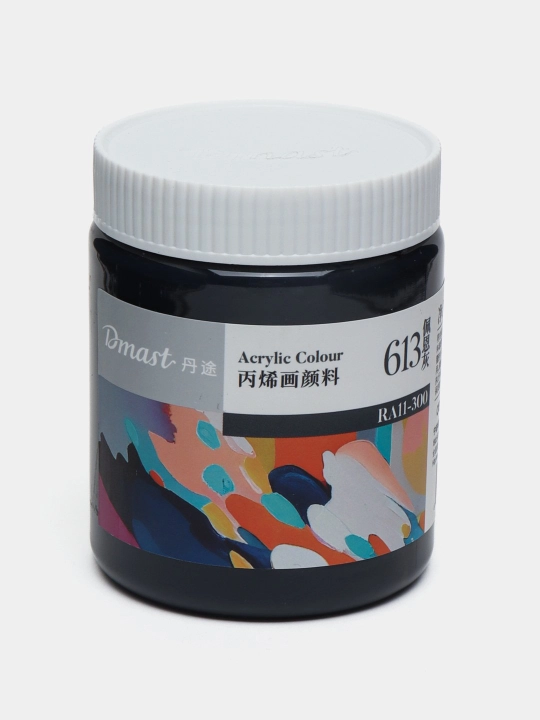 Bankadagi akril bo'yog'i Dmast Deli RA11-300-613 Payne's Grey, 300 ml - 