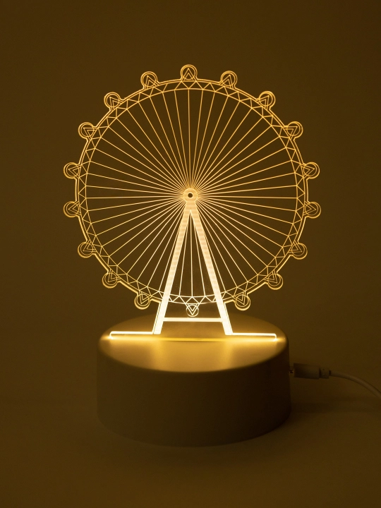 3D chiroq LED tungi chiroq, USB