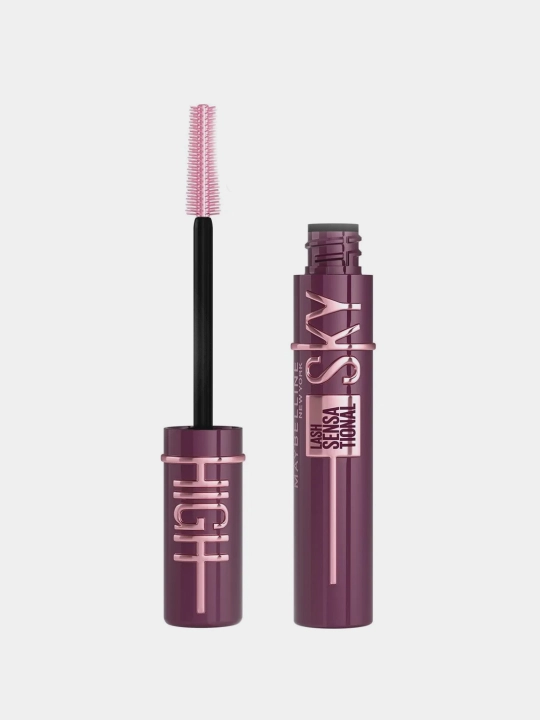 Kipriklar uchun tush LASH SENSATIONAL Sky High, burgundi, 7.2 ml - 