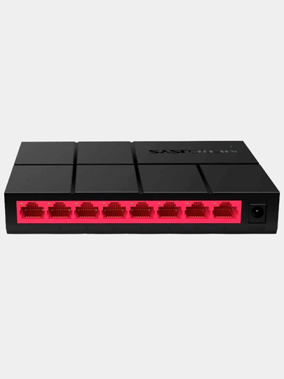 5 va 8 - portli Gigabitli svitch kommutator Mercusys MS105G, MS108G