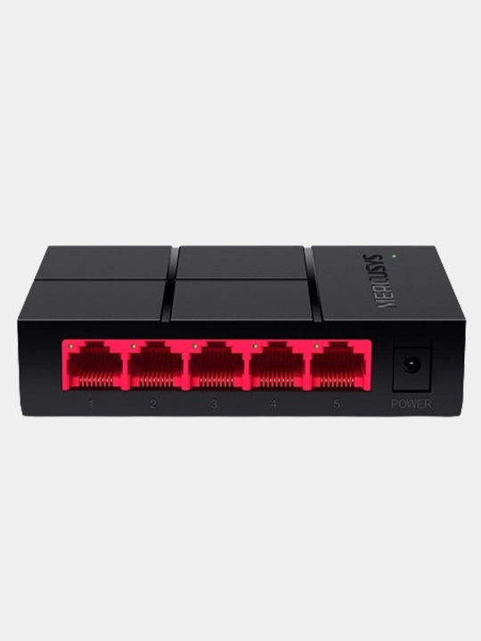 5 va 8 - portli Gigabitli svitch kommutator Mercusys MS105G, MS108G