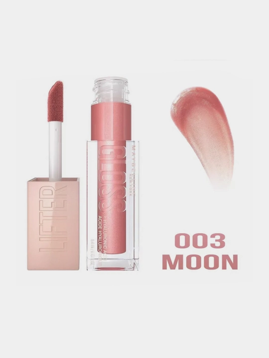 Блеск для губ Maybelline New York Lifter Plump Lip Gloss, оттенок 003 Moon, 5.4 мл - 