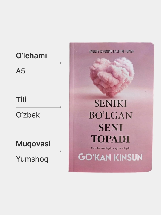 Kitob, Go'kan Kinsun, Seniki bo'lgan seni topadi - 