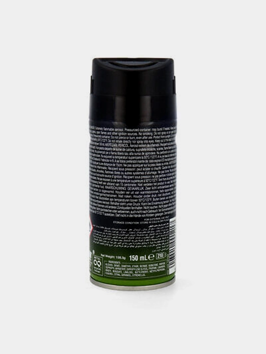 Parfyumlangan dezodorant Malizia Uomo EDT Deo Spray Vetyver, erkaklar uchun, 150 ml