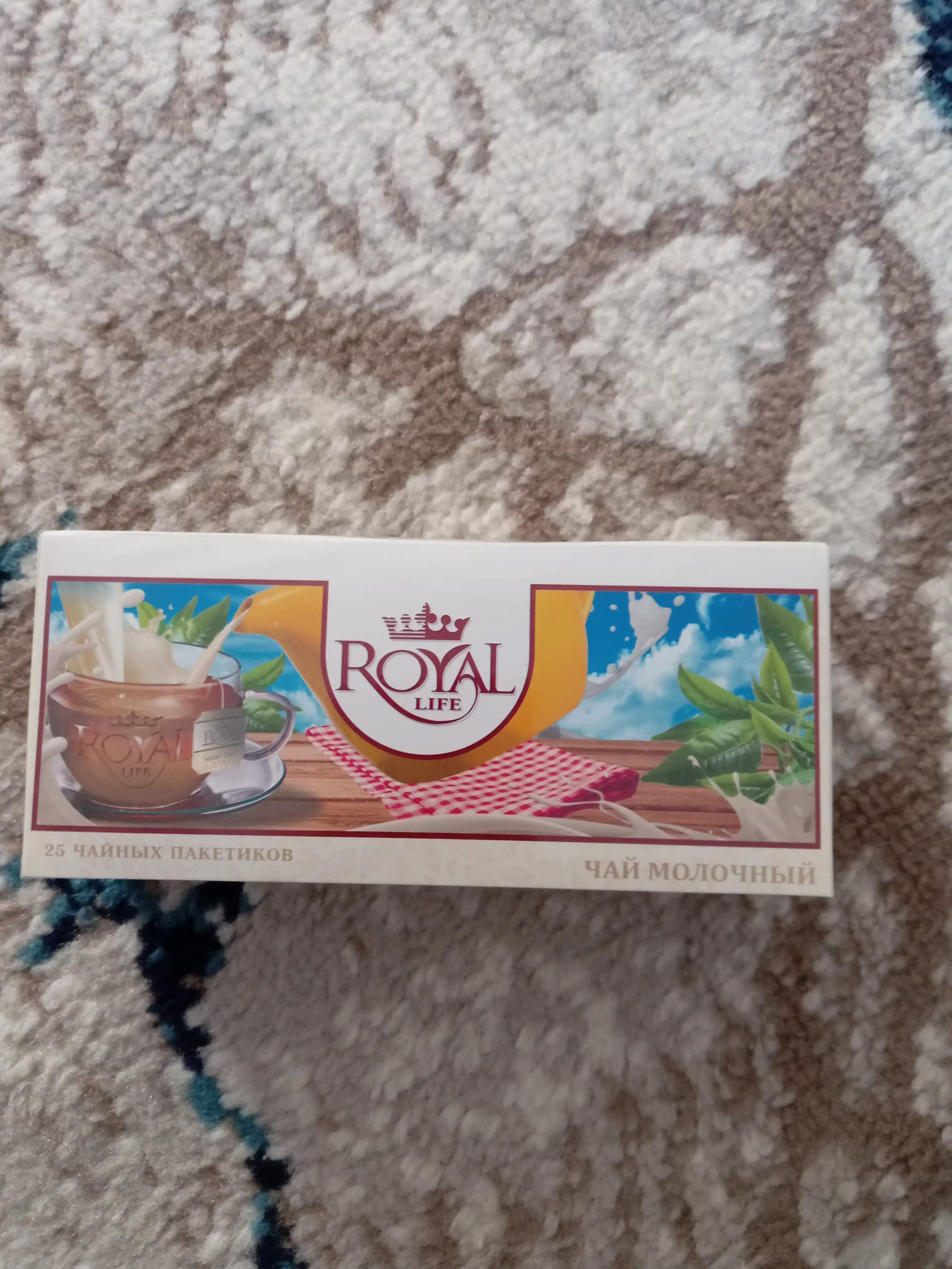 Чай черный Royal Life Milk tea, 25 пакетиков