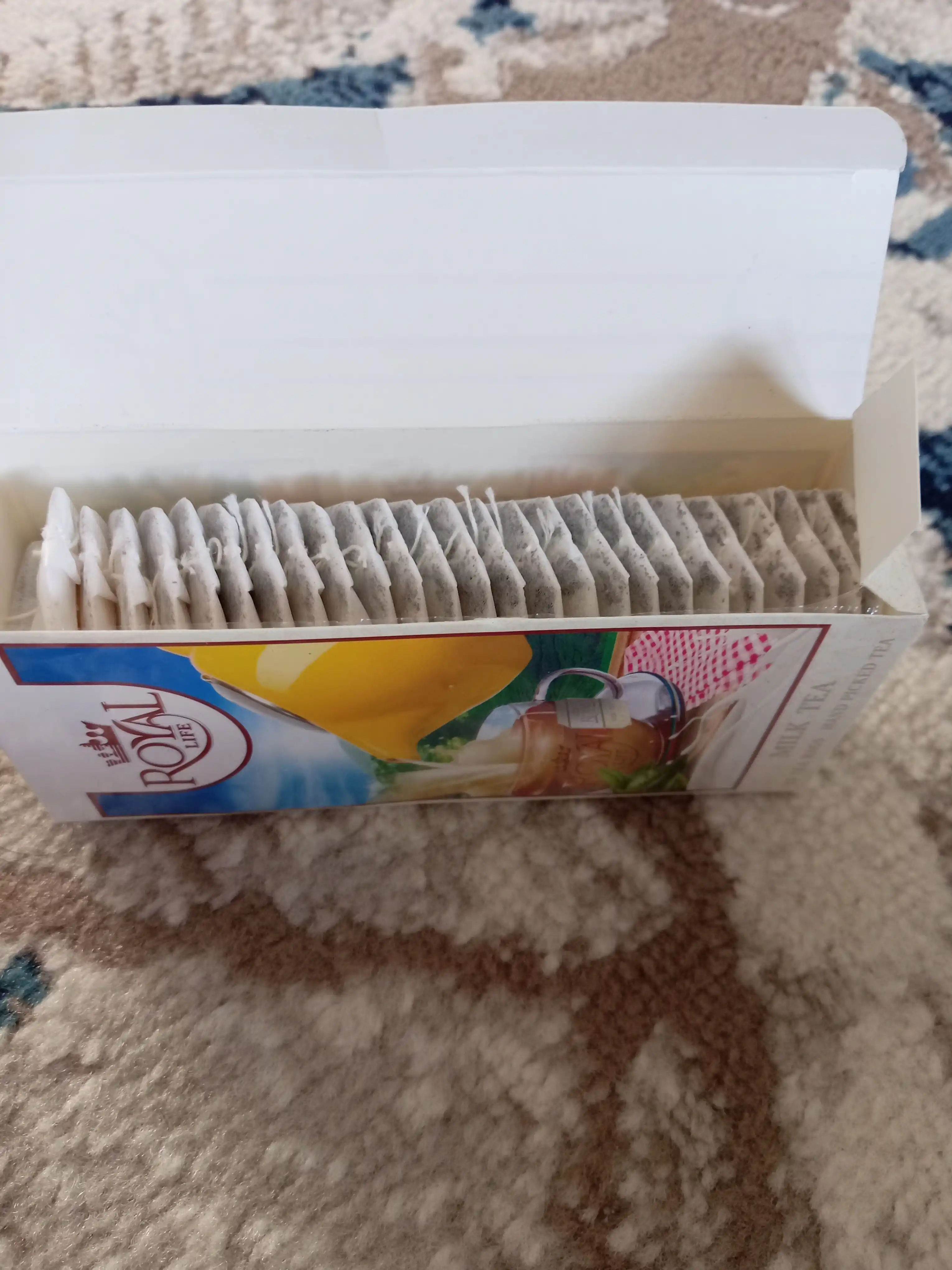 Чай черный Royal Life Milk tea, 25 пакетиков