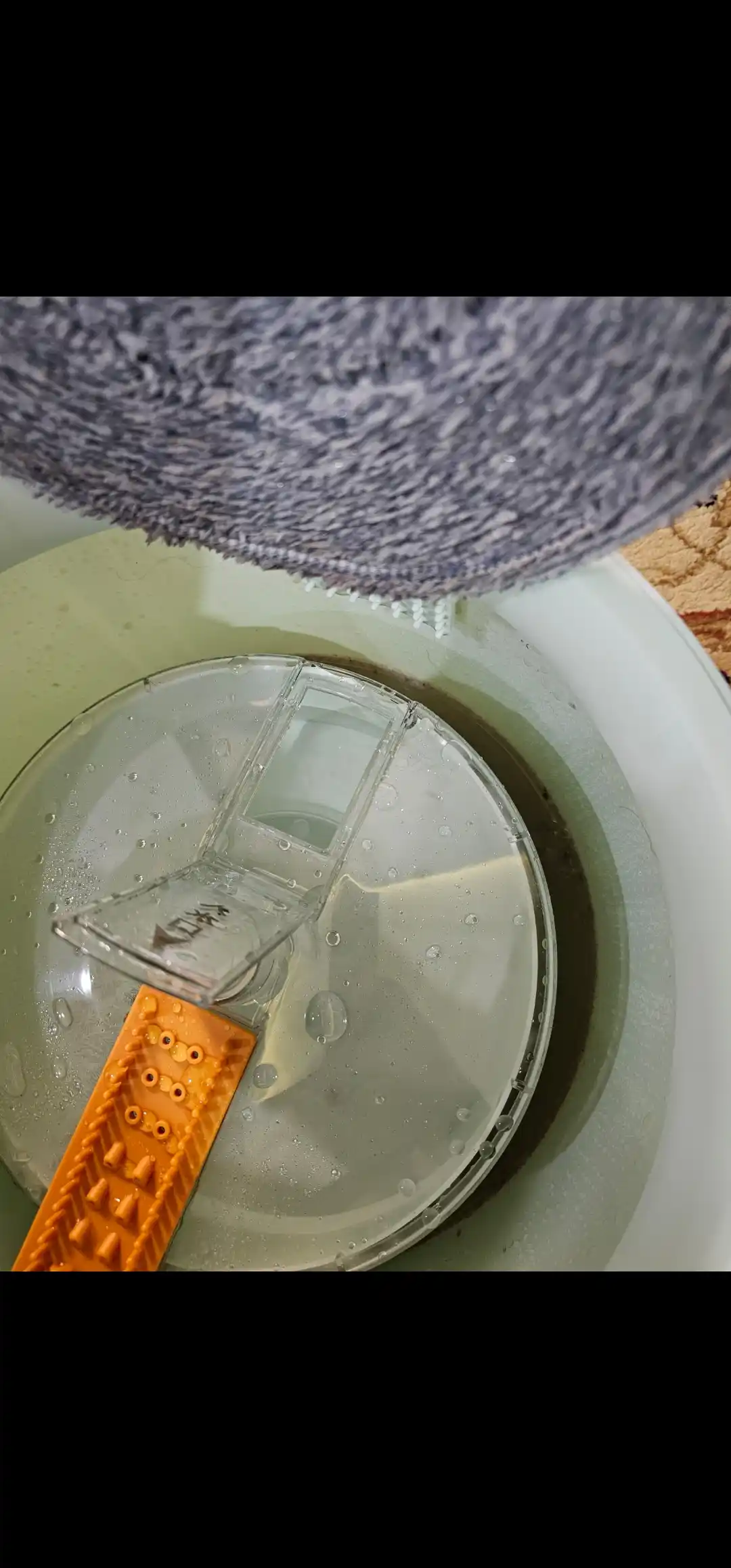 Умная швабра из микрофибры с ведром моет только чистой водой, с насадкой для окон, 2,5 л