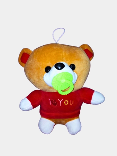 Мягкая игрушка для детей, мишка в капюшоне — R1ZQ-YMSHQ-МАРСАЛ-30SM