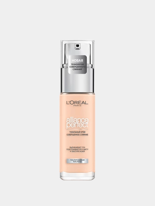 Yuz uchun Tonal krem  Alliance Perfect Mukammal birlashish, ohang, 30 ml spf 16 - 