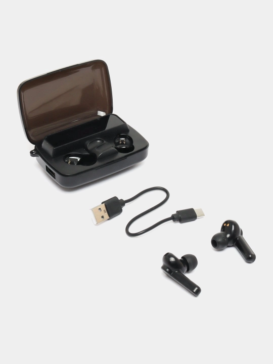 M10, M19, M20, M90, M80, M88, M85, M86 simsiz quloqchinlar, powerbank 3500 mA/soat, Bluetooth