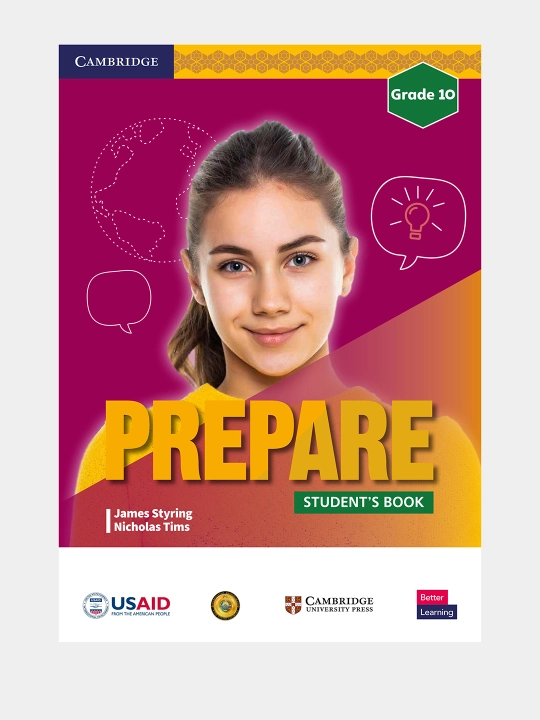 Prepare - Teacher's book, Work book, Student's book - Grade 10