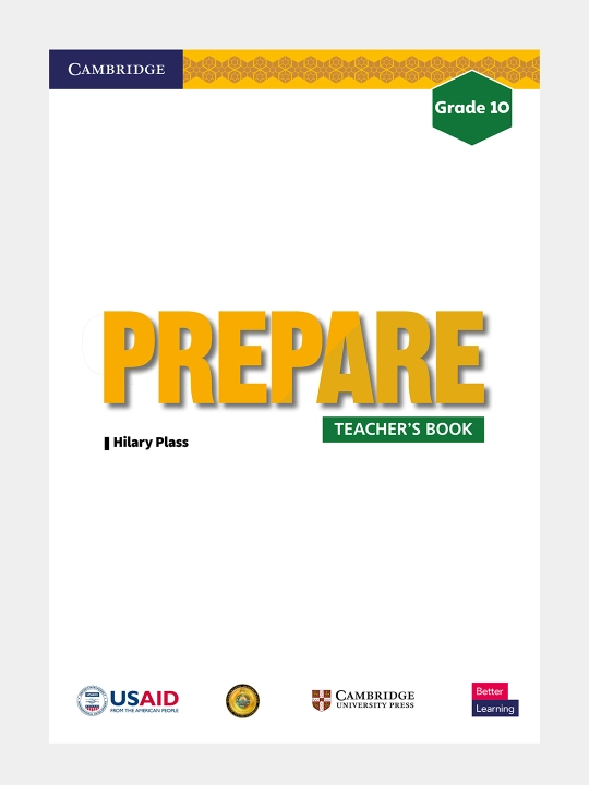 Prepare - Teacher's book, Work book, Student's book - Grade 10