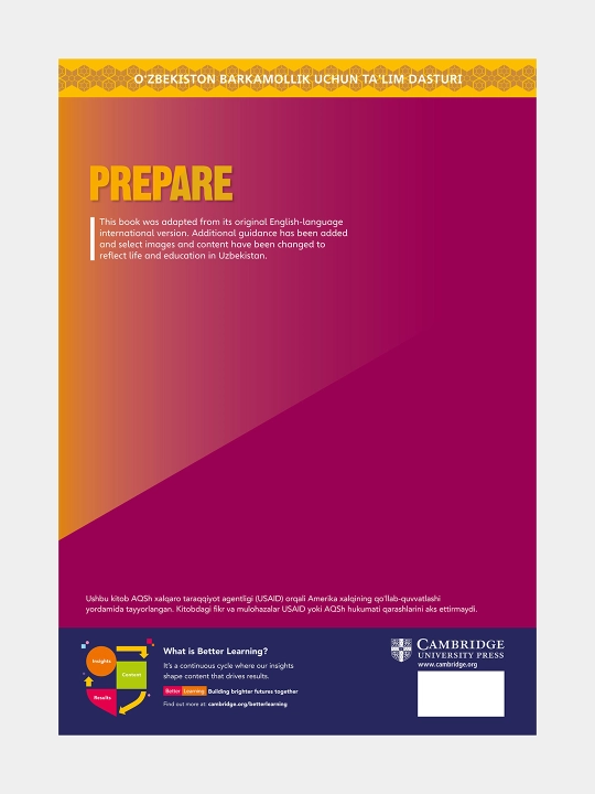 Prepare - Teacher's book, Work book, Student's book - Grade 10