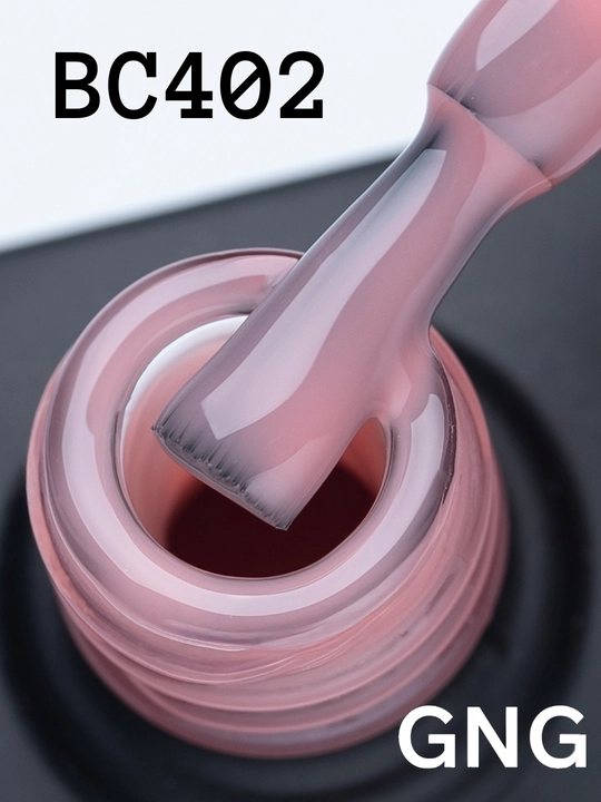 Manikyur va pedikyur uchun niqoblovchi tirnoqlar uchun rangli asos GNG, 15 ml