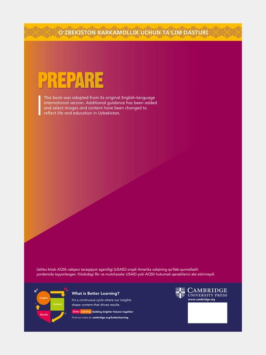 Prepare - Teacher's book, Work book, Student's book - Grade 11