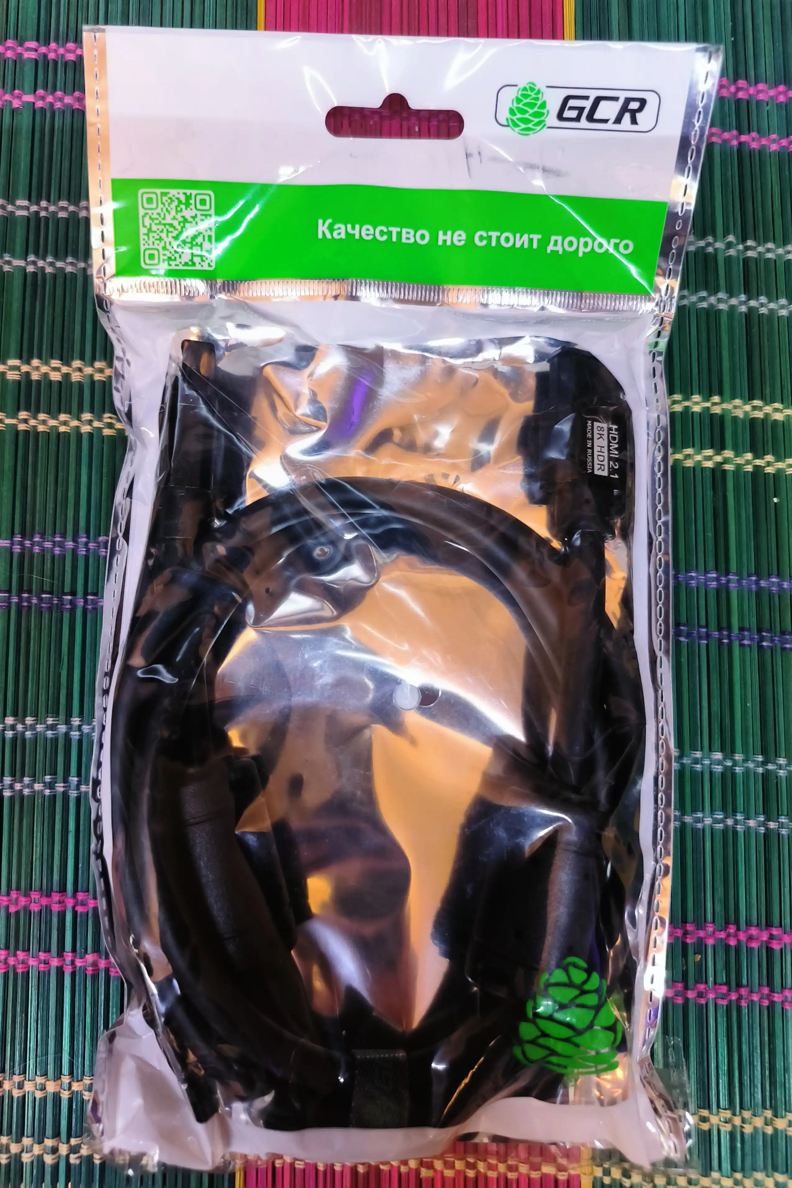 PS5 Xbox Apple TV 0.5m / 1m / 2m uchun Kabel HDMI 2.1 GCR 8K 60Hz ferrit filtrlari