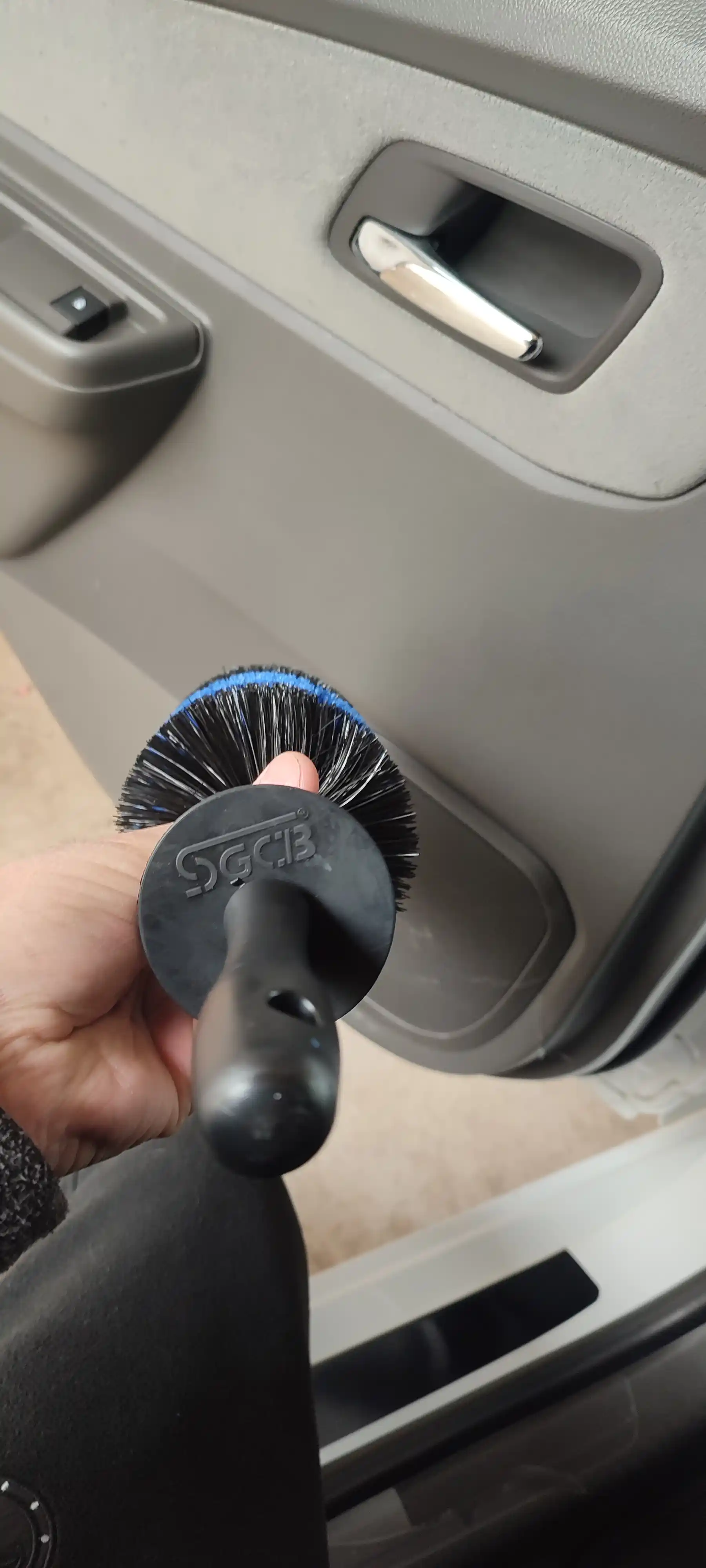 SGCB disk tozalash cho'tkasi XL, avtomobil disklari uchun cho'tka, detailing cho'tka