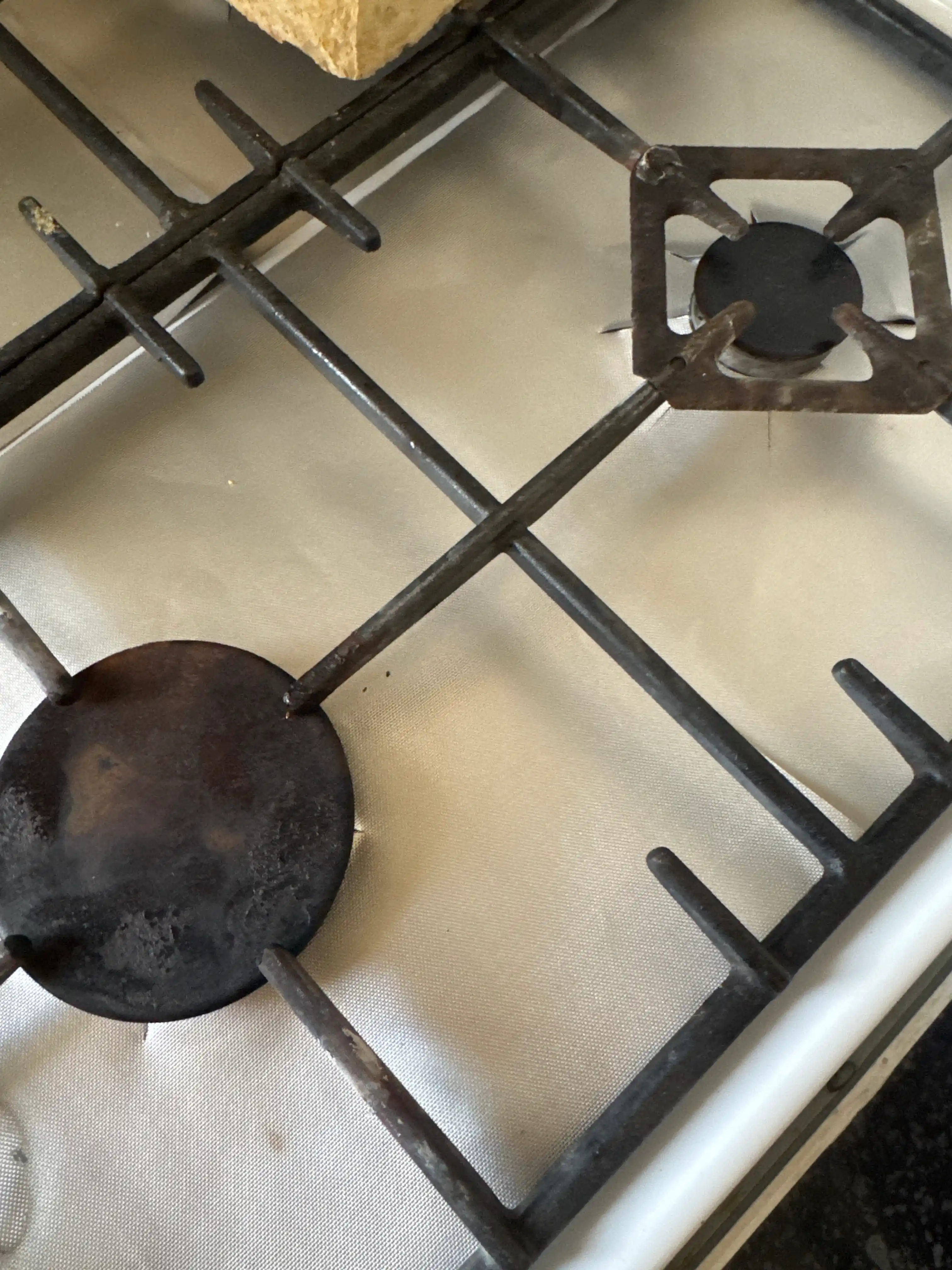 Gilamcha, gaz plitasini himoya uchun, teflon, 4 dona to'plam, qalinlashgan model 0.2 mm
