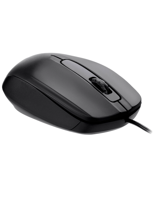 Simli sichqoncha 2E MF140 Black, 1000DPI, 3 ta tugma