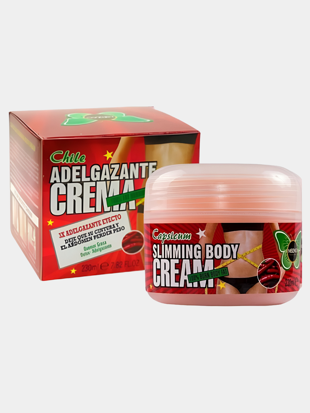 Capsicum Slimming Body Cream Yogni Erituvchi,tana parvarishlash,terini Mustahkamlov Kremi - 