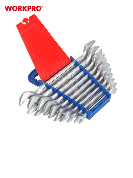 WORKPRO ochiq kalitlar to'plami 9 dona, 6 - 23 mm WP202505