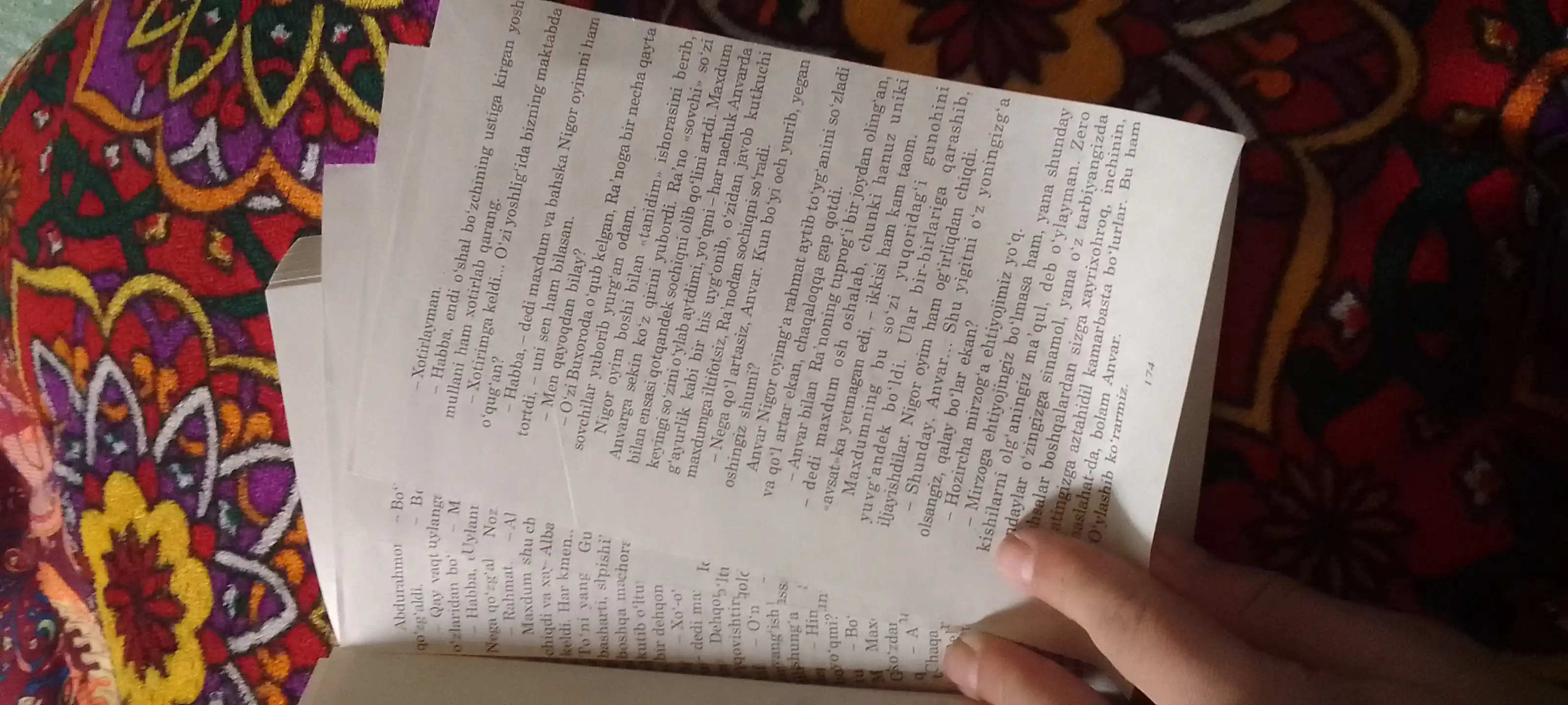 Откан кунлар, Мехробдан чаён, Абдулла Кодирий