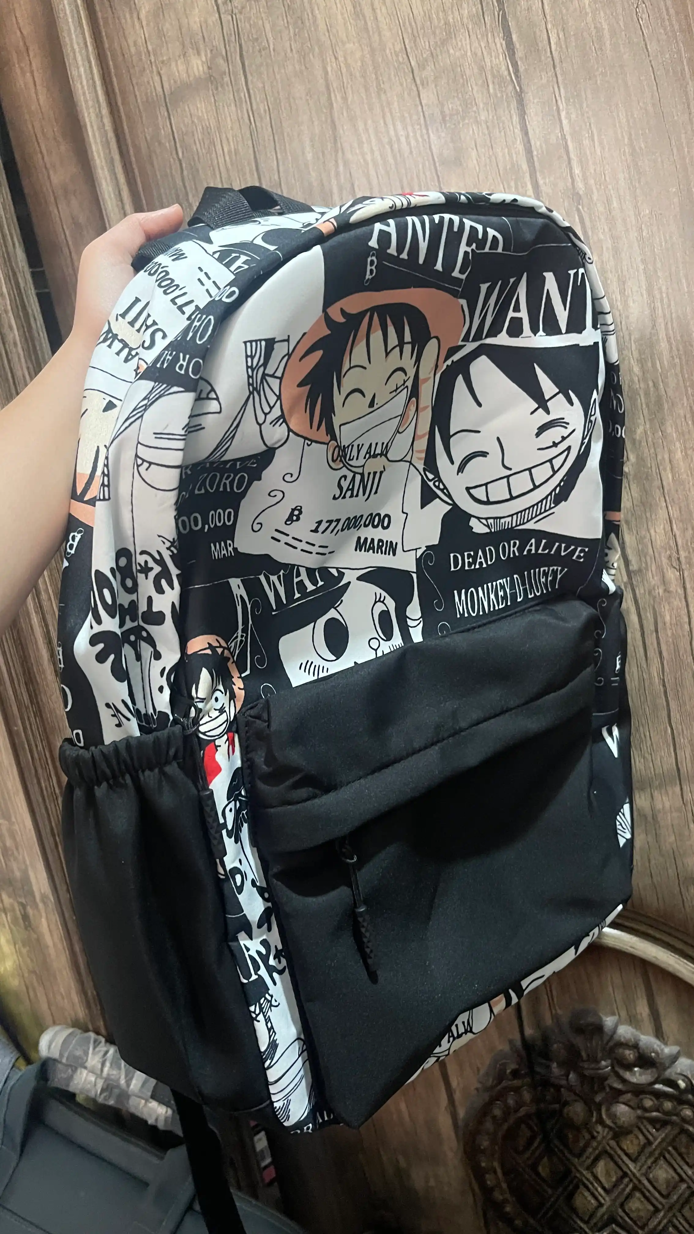 Рюкзак "One piece", вместительный, аниме, мужской, женский, подростковый, школьный